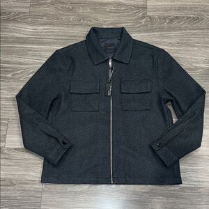 Charcoal Zip-Up Jacket